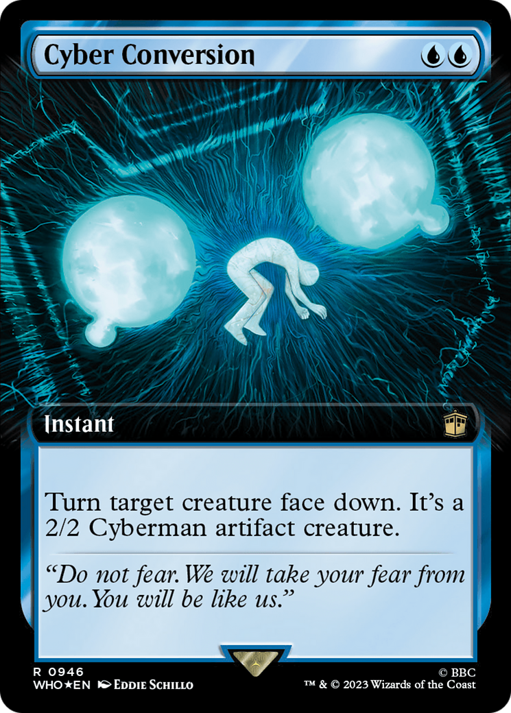 Cyber Conversion (Extended Art) (Surge Foil) [Doctor Who] | North Game Den