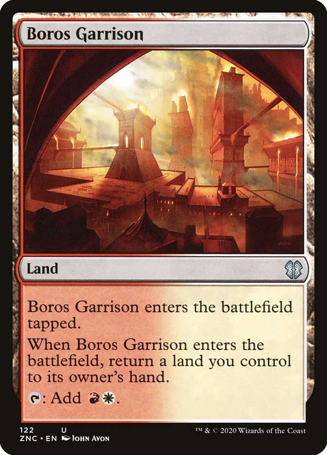 Boros Garrison [Zendikar Rising Commander] | North Game Den