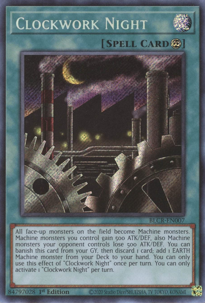 Clockwork Night [BLCR-EN007] Secret Rare | North Game Den