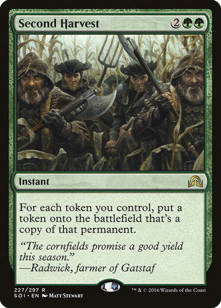 Second Harvest [Shadows over Innistrad] | North Game Den