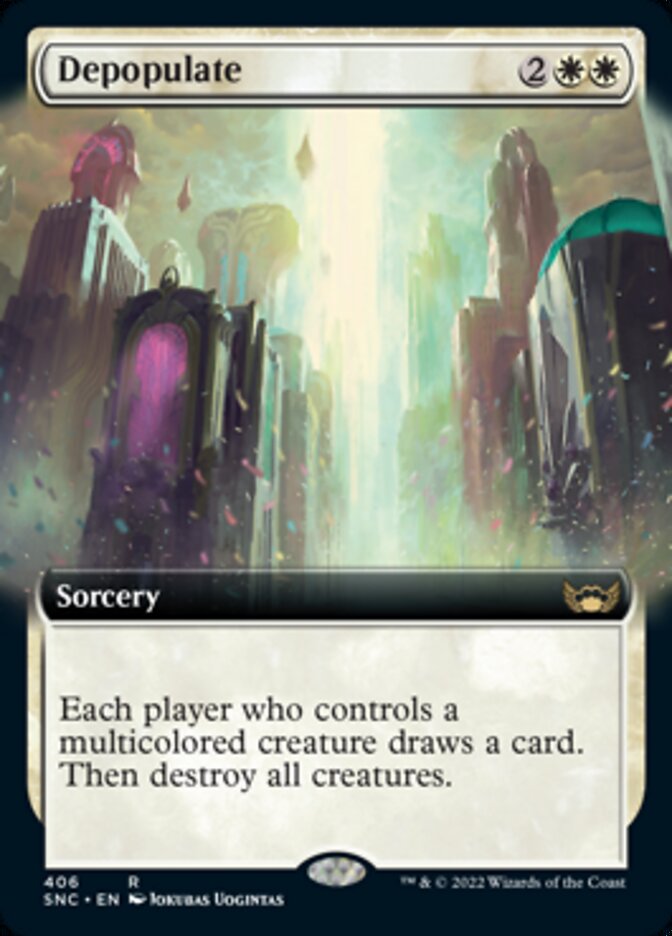 Depopulate (Extended Art) [Streets of New Capenna] | North Game Den