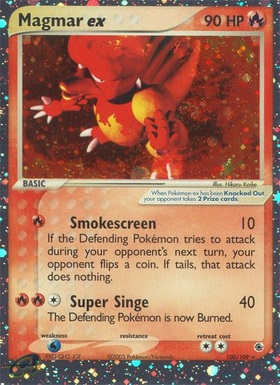 Magmar ex (100/109) [EX: Ruby & Sapphire] | North Game Den