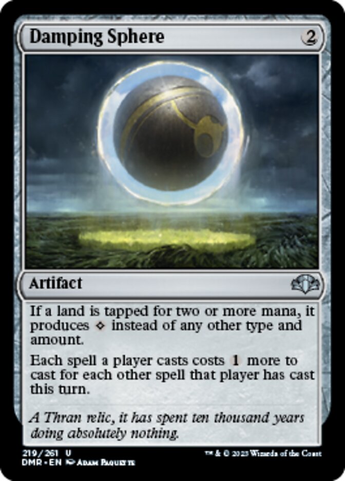 Damping Sphere [Dominaria Remastered] | North Game Den