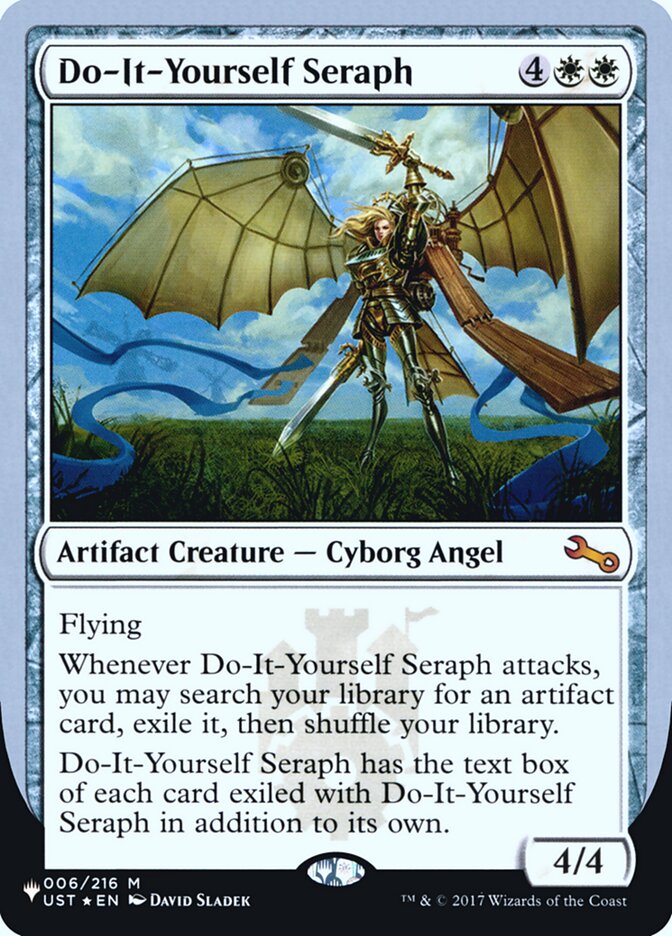 Do-It-Yourself Seraph (Unfinity Foil Edition) [The List] | North Game Den