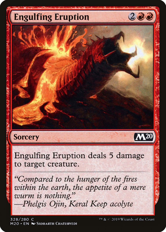 Engulfing Eruption [Core Set 2020] | North Game Den