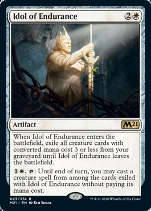 Idol of Endurance [Core Set 2021] | North Game Den