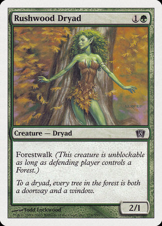 Rushwood Dryad [Eighth Edition] | North Game Den