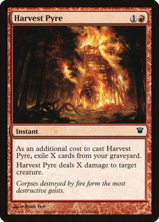 Harvest Pyre [Innistrad] | North Game Den