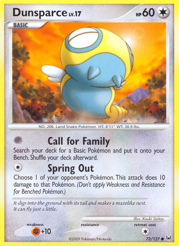 Dunsparce (73/127) [Platinum: Base Set] | North Game Den