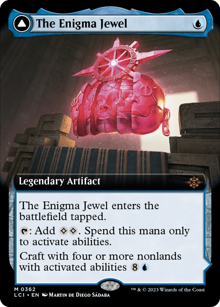 The Enigma Jewel // Locus of Enlightenment (Extended Art) [The Lost Caverns of Ixalan] | North Game Den