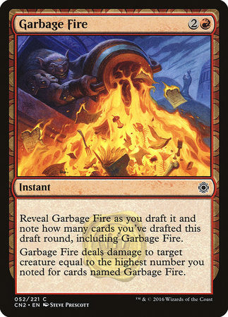 Garbage Fire [Conspiracy: Take the Crown] | North Game Den