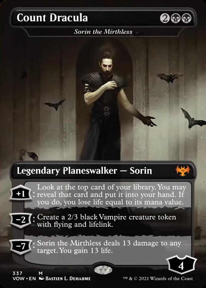 Sorin the Mirthless - Count Dracula [Innistrad: Crimson Vow] | North Game Den