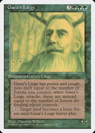 Gaea's Liege [Fourth Edition] | North Game Den