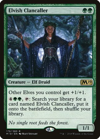 Elvish Clancaller [Core Set 2019] | North Game Den