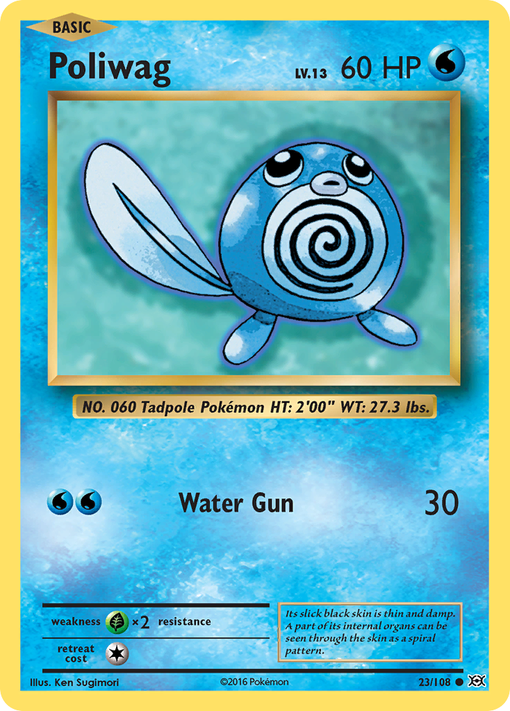 Poliwag (23/108) [XY: Evolutions] | North Game Den