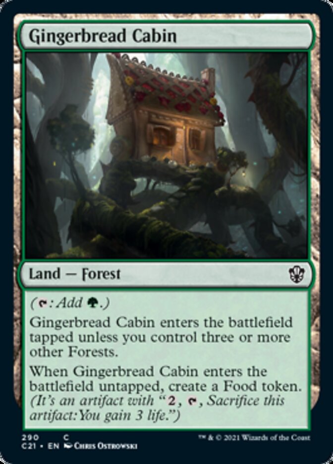 Gingerbread Cabin [Commander 2021] | North Game Den