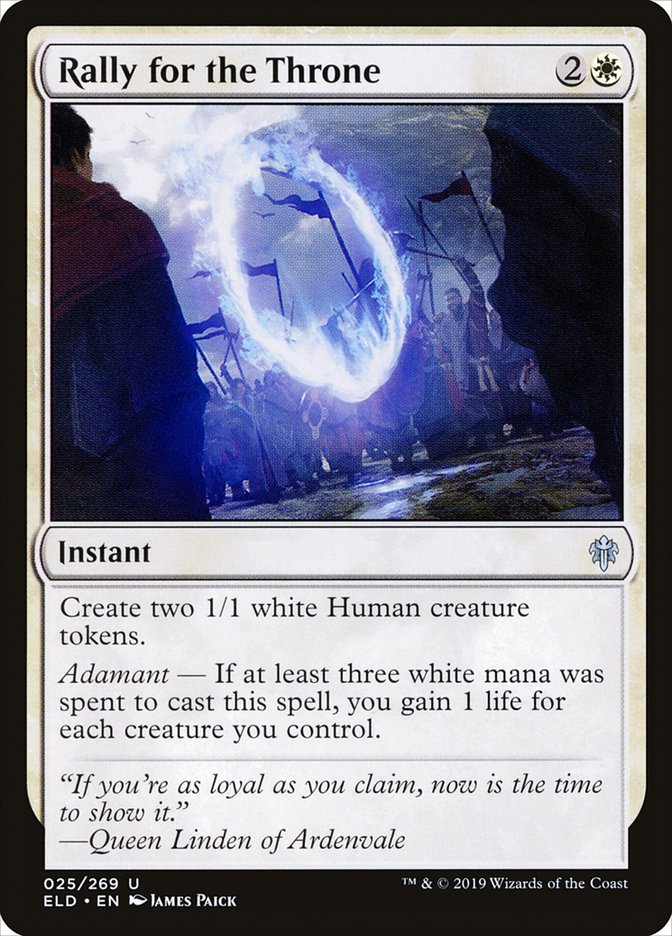 Rally for the Throne [Throne of Eldraine] | North Game Den