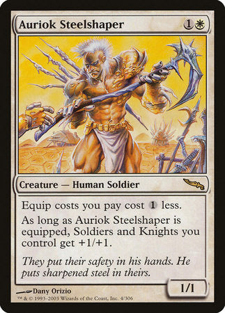 Auriok Steelshaper [Mirrodin] | North Game Den