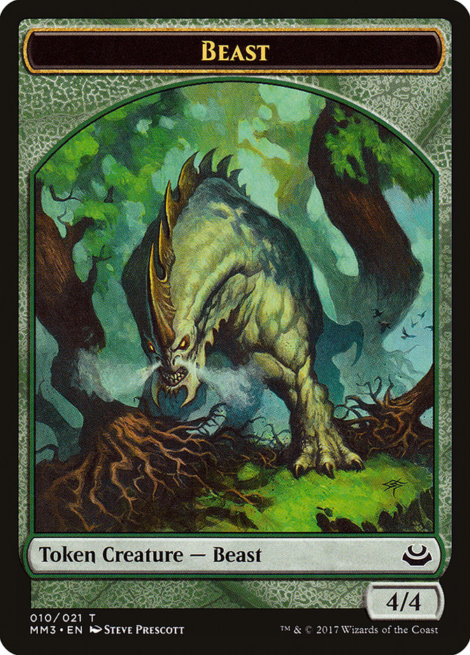 Beast (010/021) [Modern Masters 2017 Tokens] | North Game Den