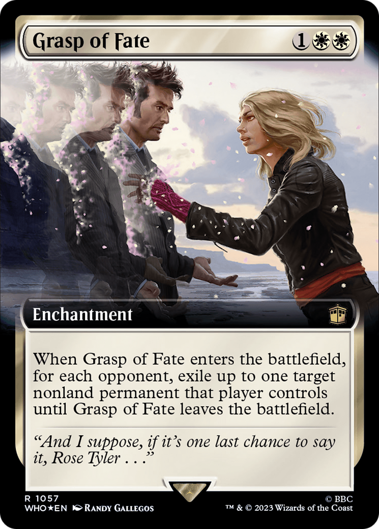 Grasp of Fate (Extended Art) (Surge Foil) [Doctor Who] | North Game Den