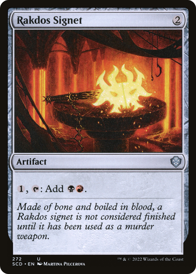 Rakdos Signet [Starter Commander Decks] | North Game Den