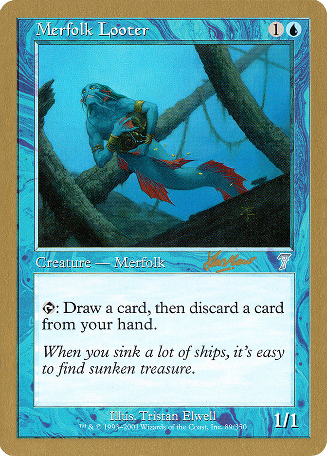 Merfolk Looter (Sim Han How) [World Championship Decks 2002] | North Game Den