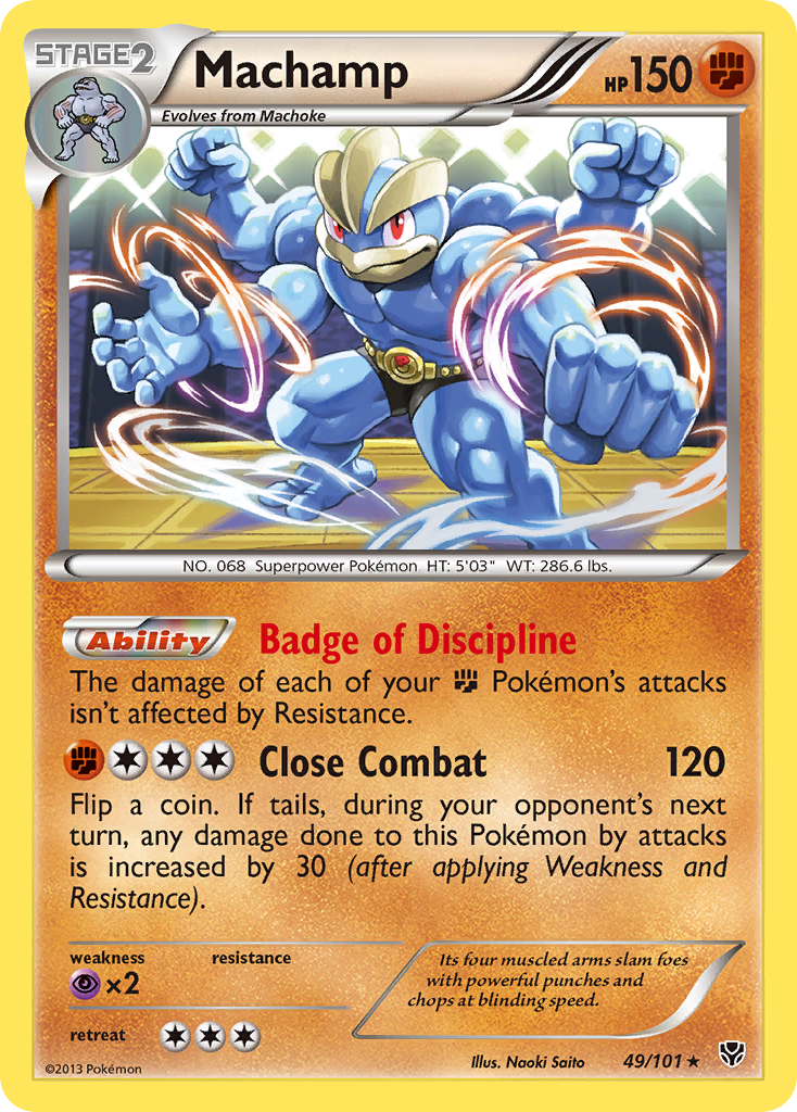 Machamp (49/101) [Black & White: Plasma Blast] | North Game Den