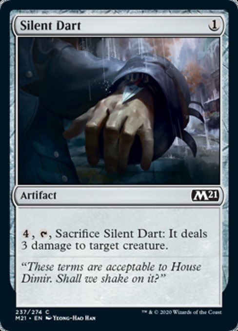 Silent Dart [Core Set 2021] | North Game Den