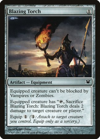 Blazing Torch [Innistrad] | North Game Den