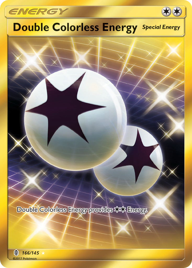Double Colorless Energy (166/145) [Sun & Moon: Guardians Rising] | North Game Den