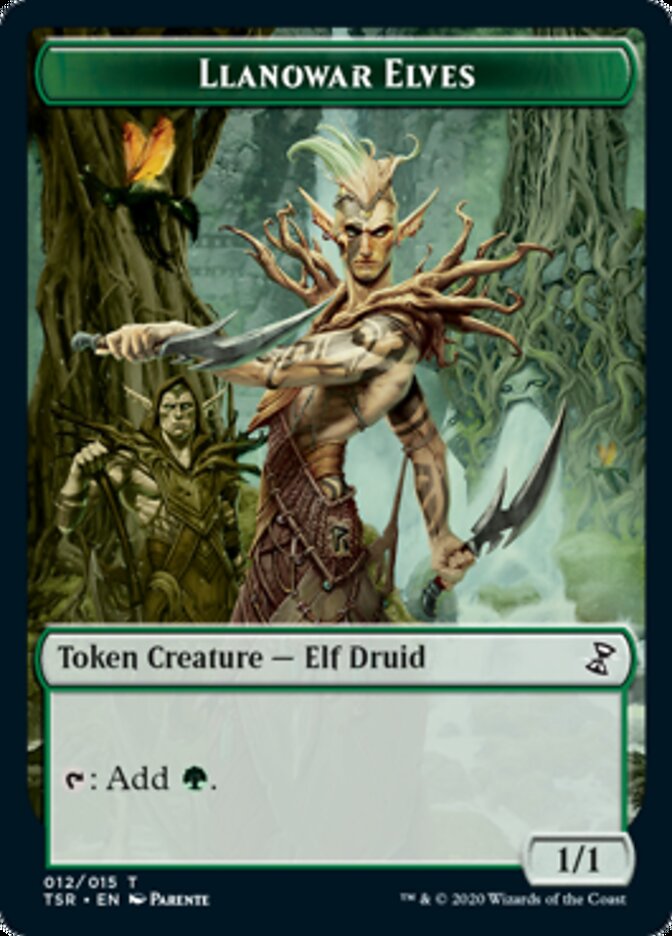 Llanowar Elves [Time Spiral Remastered Tokens] | North Game Den