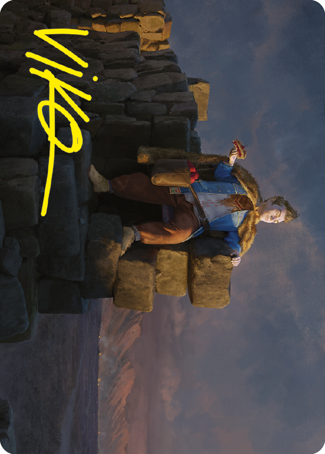 Pippin, Warden of Isengard Art Card (Gold-Stamped Signature) [The Lord of the Rings: Tales of Middle-earth Art Series] | North Game Den
