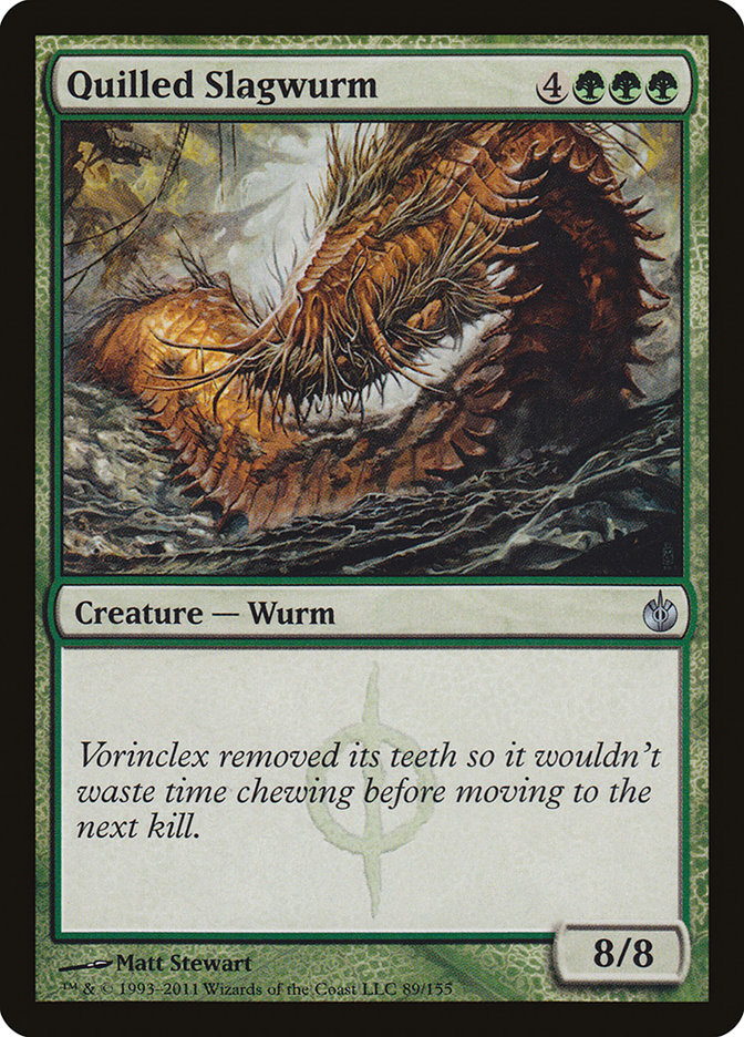 Quilled Slagwurm [Mirrodin Besieged] | North Game Den