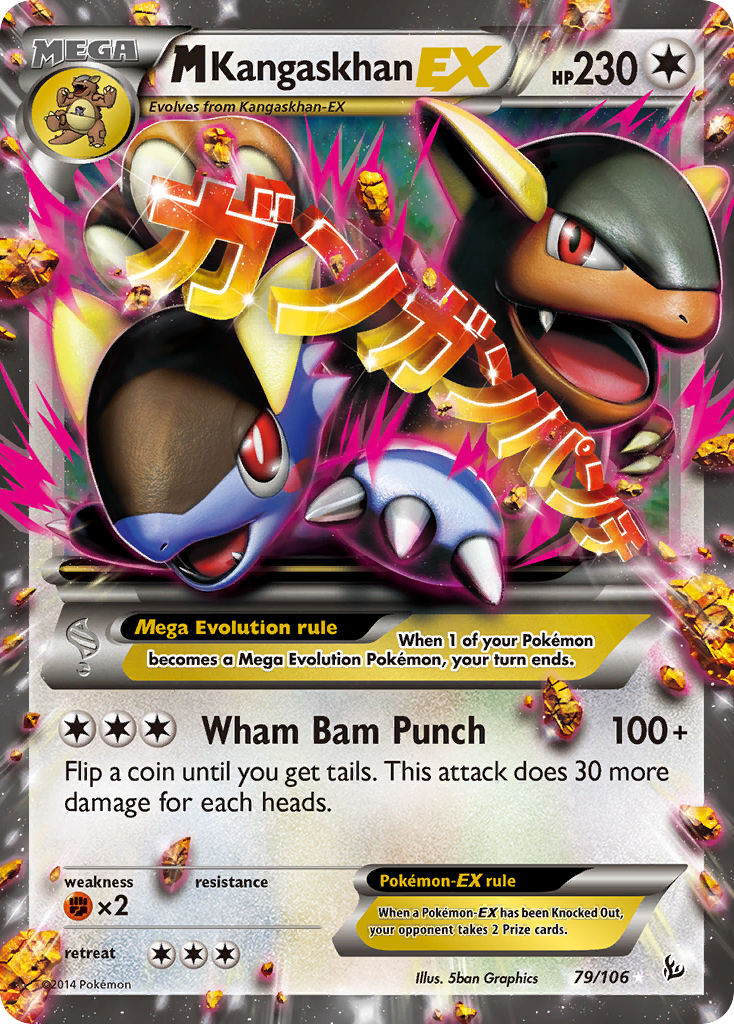 M Kangaskhan EX (79/106) [XY: Flashfire] | North Game Den