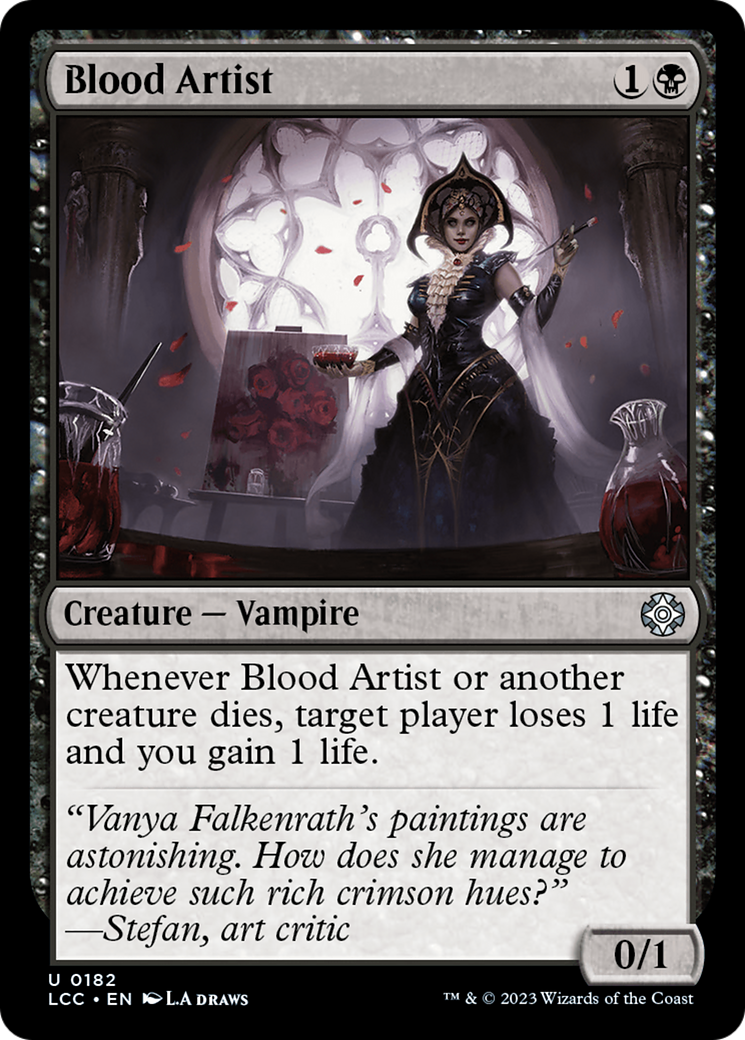 Blood Artist [The Lost Caverns of Ixalan Commander] | North Game Den