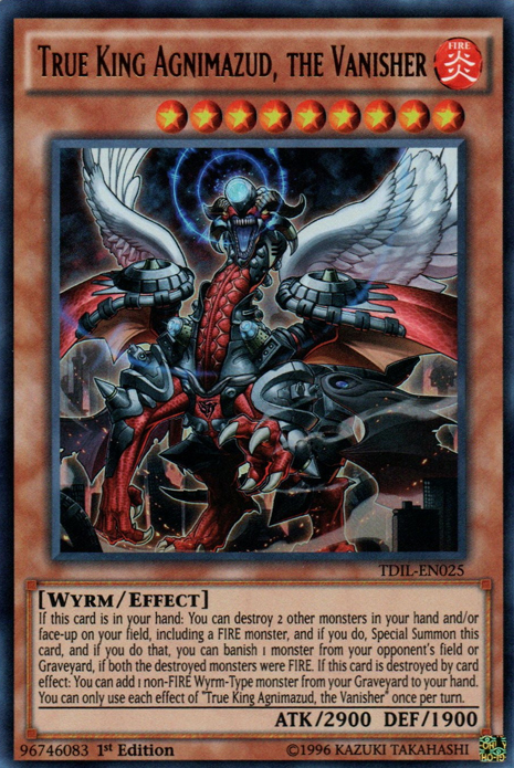True King Agnimazud, the Vanisher [TDIL-EN025] Ultra Rare | North Game Den
