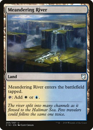 Meandering River [Commander 2018] | North Game Den