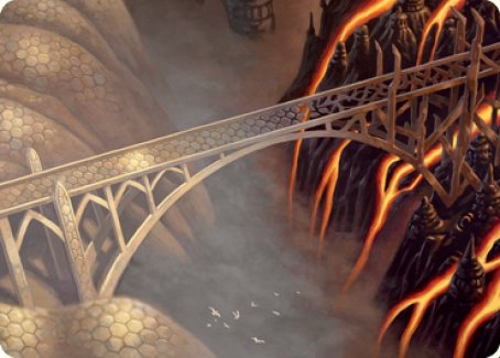 Rustvale Bridge Art Card [Modern Horizons 2 Art Series] | North Game Den