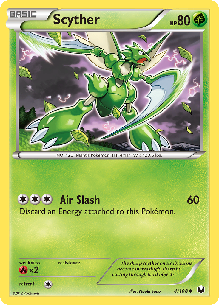 Scyther (4/108) [Black & White: Dark Explorers] | North Game Den