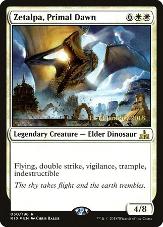 Zetalpa, Primal Dawn [Rivals of Ixalan Promos] | North Game Den