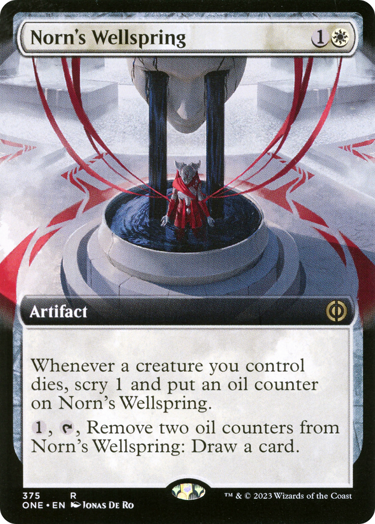 Norn's Wellspring (Extended Art) [Phyrexia: All Will Be One] | North Game Den