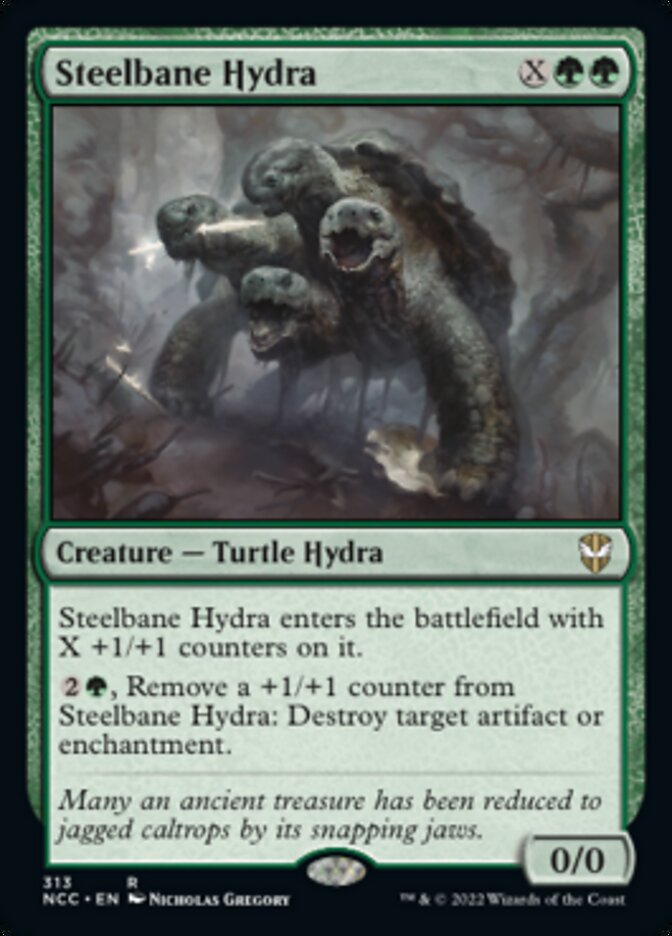 Steelbane Hydra [Streets of New Capenna Commander] | North Game Den