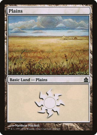 Plains (302) [Commander 2011] | North Game Den