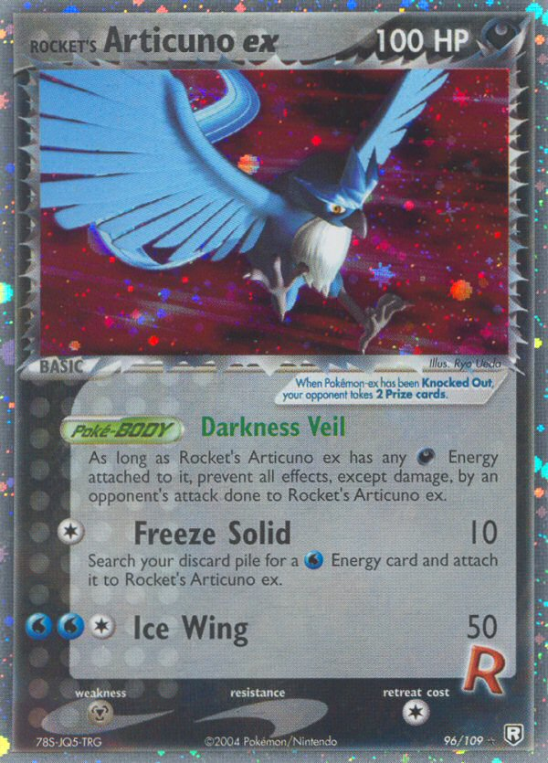 Rocket's Articuno ex (96/109) [EX: Team Rocket Returns] | North Game Den