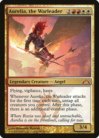 Aurelia, the Warleader [Gatecrash] | North Game Den