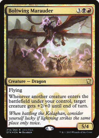 Boltwing Marauder [Dragons of Tarkir Promos] | North Game Den