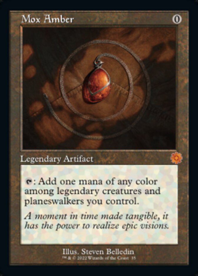 Mox Amber (Retro) [The Brothers' War Retro Artifacts] | North Game Den