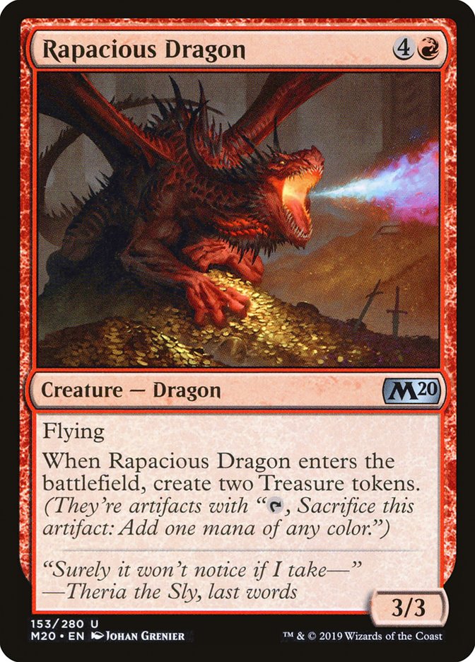 Rapacious Dragon [Core Set 2020] | North Game Den