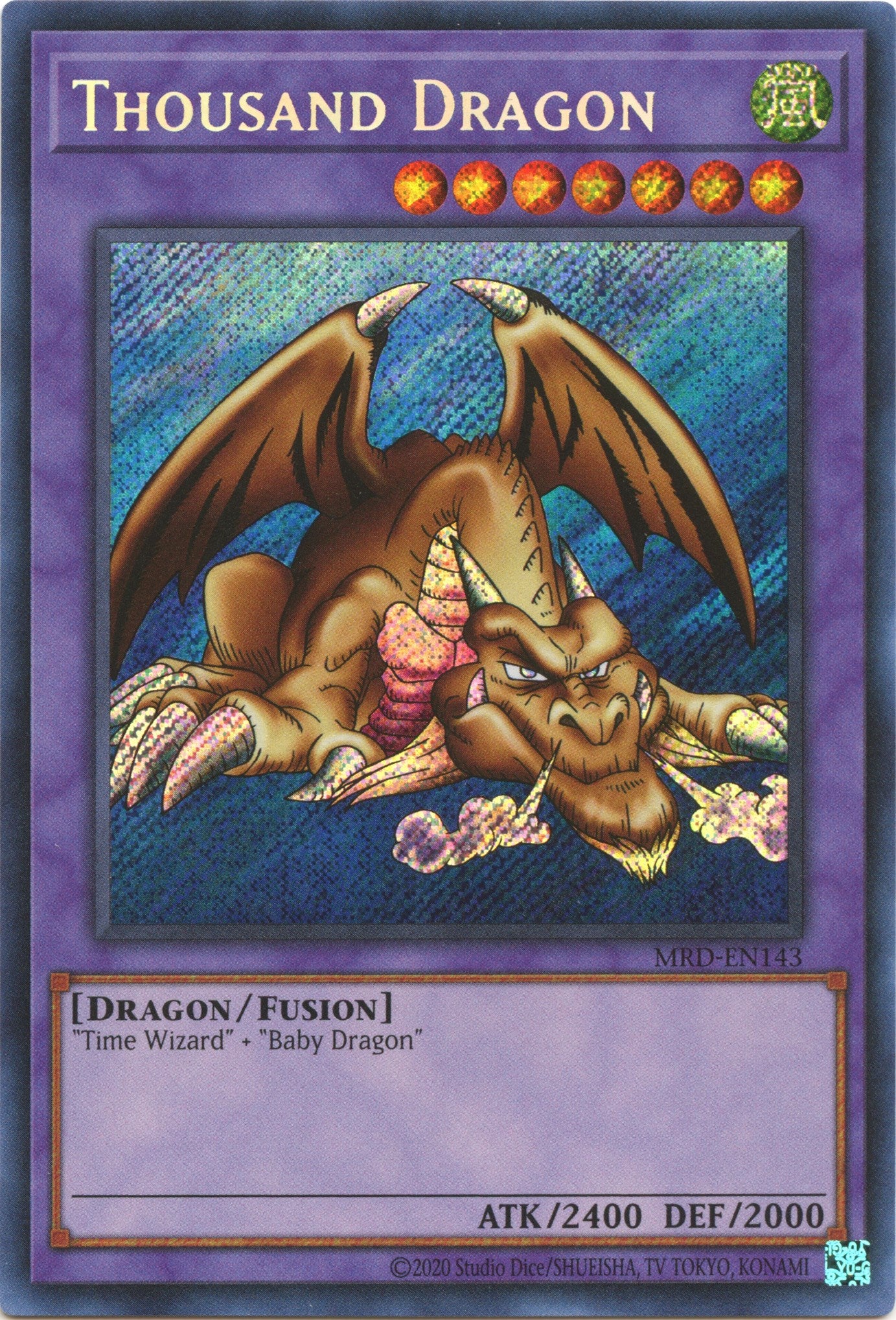 Thousand Dragon (25th Anniversary) [MRD-EN143] Secret Rare | North Game Den