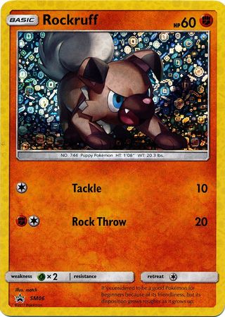 Rockruff (SM06) (General Mills Promo) [Sun & Moon: Black Star Promos] | North Game Den